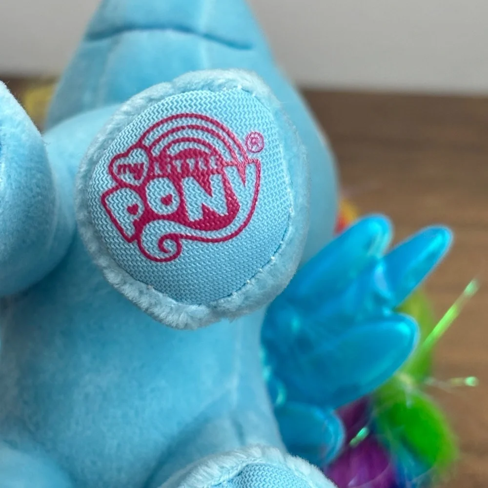 TY Beanie Sparkle My Little Pony Rainbow Dash Plush Unicorn Stuffed Toy 2016 NWT